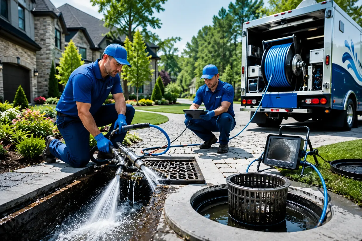 Local outdoor drain cleaning professionals in Hart, MI